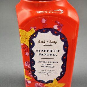 Bath & Body Works Foaming Hand Soap Wash Starfruit Sangria 8 oz Fruity Tropical